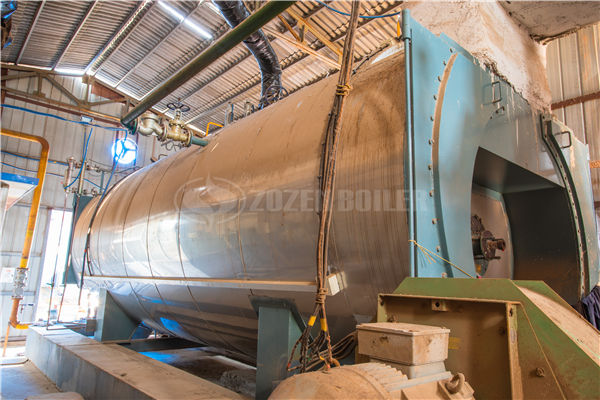 6吨WNS系列冷凝式燃气蒸汽锅炉项目（光宇蓄电池）