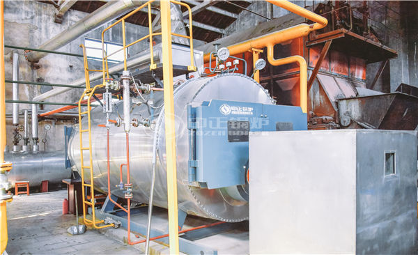 包头市英杰化工2吨WNS系列冷凝式燃气蒸汽锅炉项目